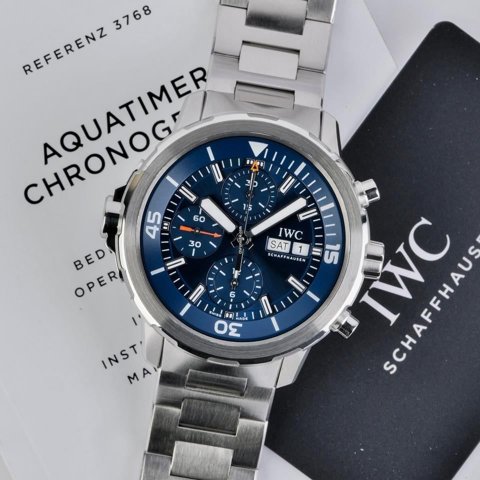 Đánh giá chi tiết cỗ máy lặn biển IWC Aquatimer mới 3