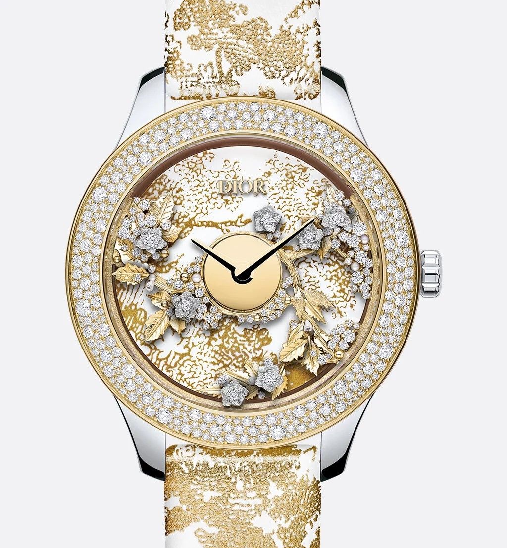Sự giao thoa nghệ thuật trên mặt số Dior Grand Bal. 1