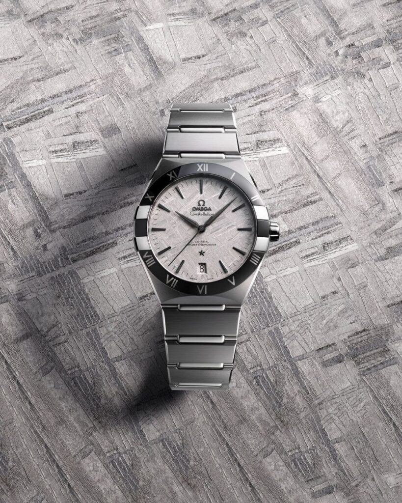 Trải nghiệm mặt số thiên thạch độc bản Omega Constellation mới 1
