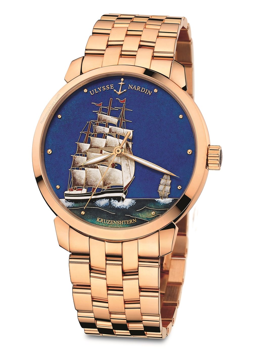 Đỉnh cao nghệ thuật tráng men cloisonne Ulysse Nardin cổ điển. 1