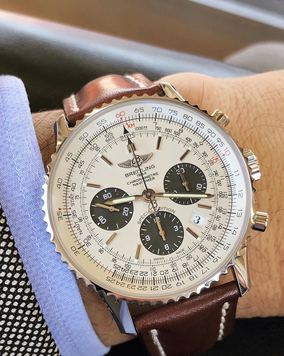 Dấu ấn hàng không lừng lẫy của Breitling Navitimer Chronograph 1