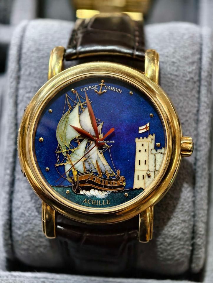Đỉnh cao nghệ thuật tráng men cloisonne Ulysse Nardin cổ điển. 2