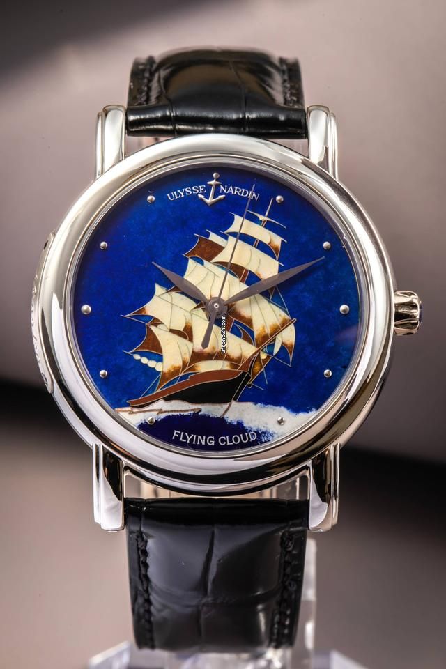 Đỉnh cao nghệ thuật tráng men cloisonne Ulysse Nardin cổ điển. 3