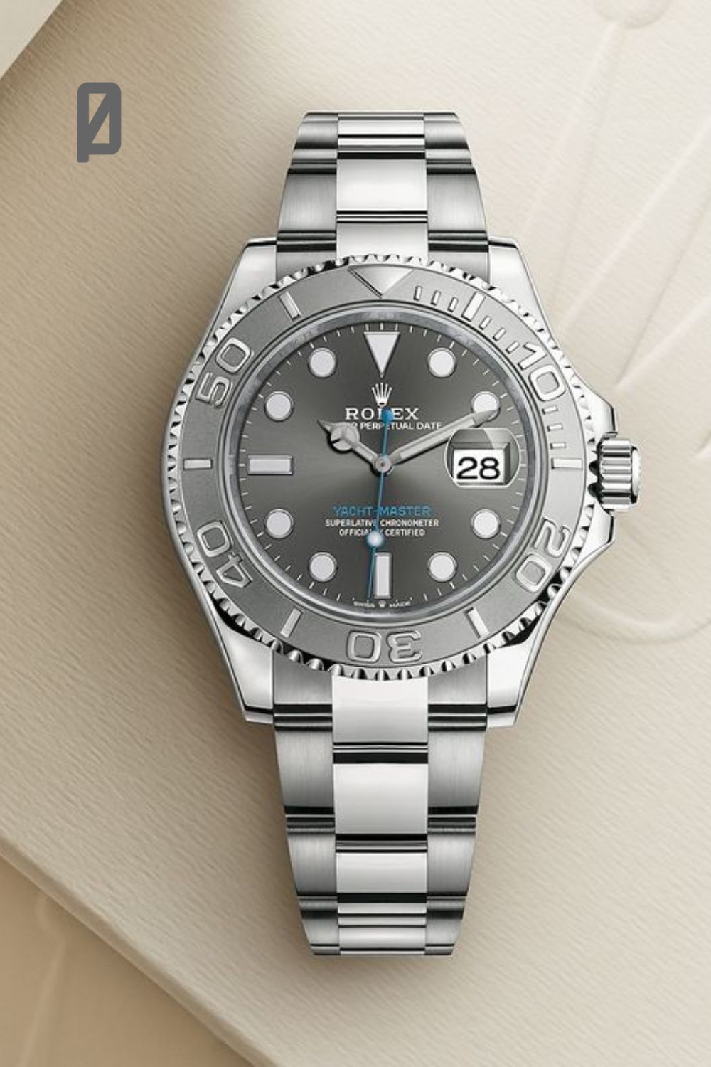 Rolex Yacht Master sức hút từ chiếc niềng xoay bạch kim  1
