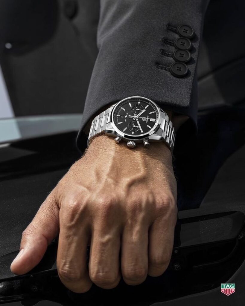 Trải nghiệm tính năng bấm giờ thể thao TAG Heuer Carrera. 2