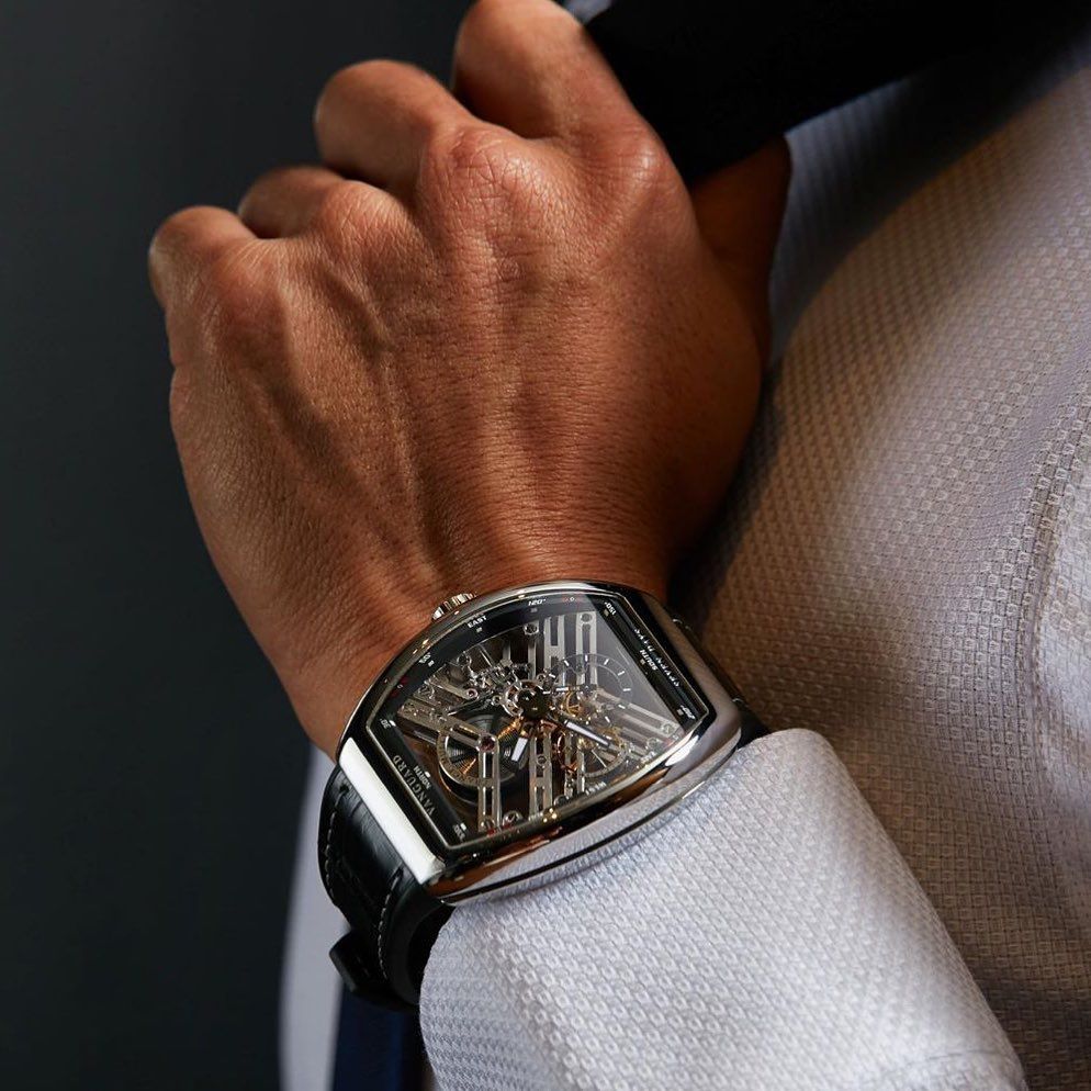 Trải nghiệm nghệ thuật cơ khí trên chiếc Franck Muller Vanguard 2