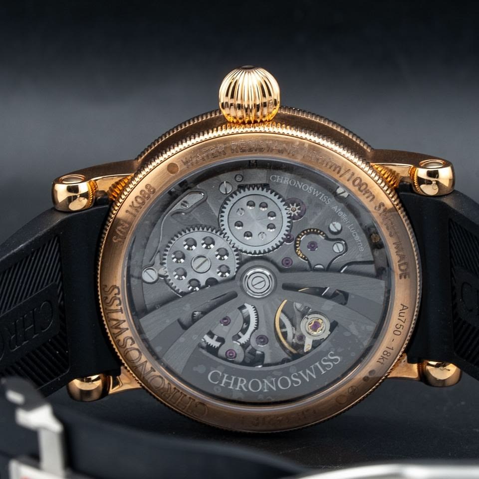 Sức hút khó cưỡng từ cỗ máy bấm giờ Chronoswiss Delphis 2