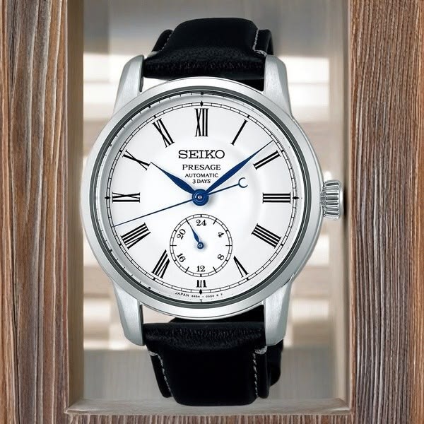 Trải nghiệm thiết kế thanh lịch trên dòng Seiko Presage Sharp. 3