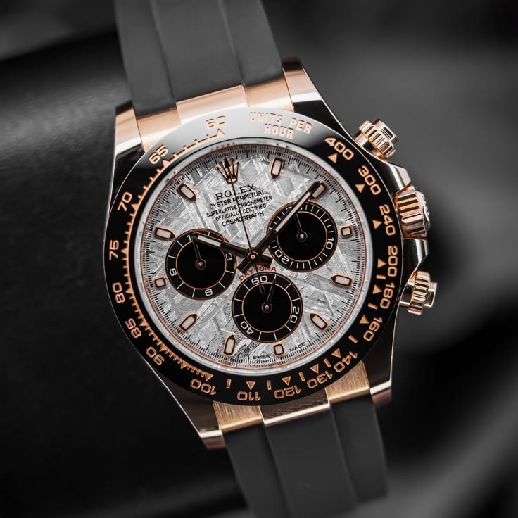 Vẻ đẹp ma mị của mặt số thiên thạch Rolex Daytona. 1