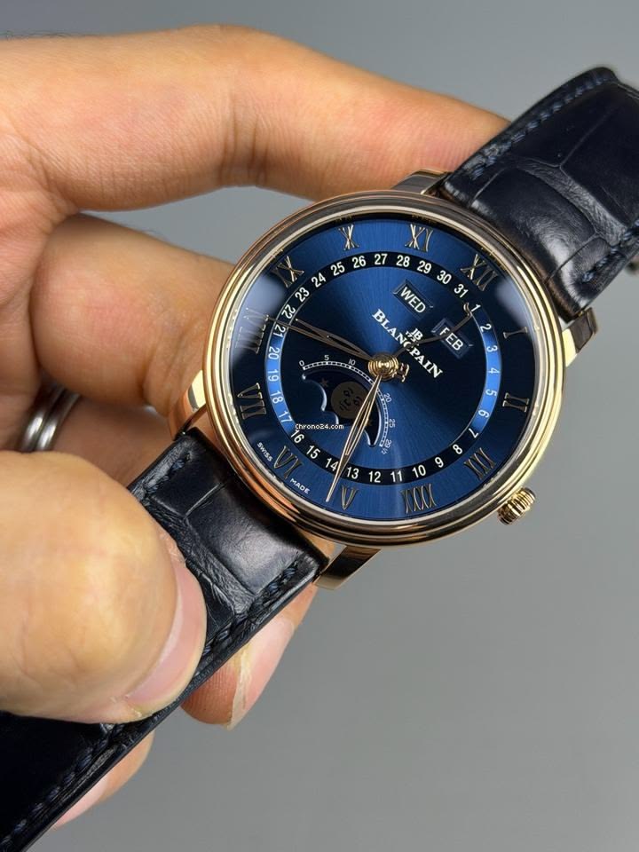 Vẻ đẹp vĩnh cửu của cỗ máy Blancpain Villeret Moonphase nam. 2