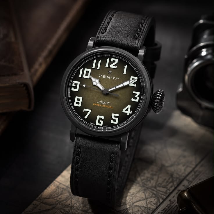 Mẹo giữ màu vỏ đồng thau trên dòng đồng hồ Zenith Pilot. 2