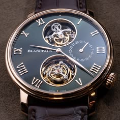 Nguyên lý hoạt động của chức năng lịch trăng đồng hồ Blancpain. 2