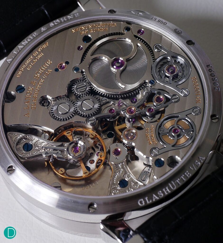 Cách xử lý lỗi lệch kim phút trên dòng A Lange Sohne Zeitwerk. 1
