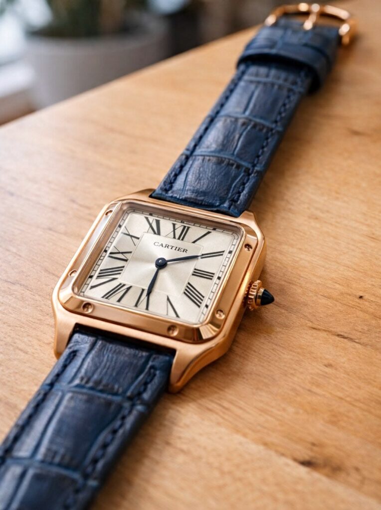 Mẹo phục hồi độ mềm cho dây da Cartier Santos chuẩn nhất. 1