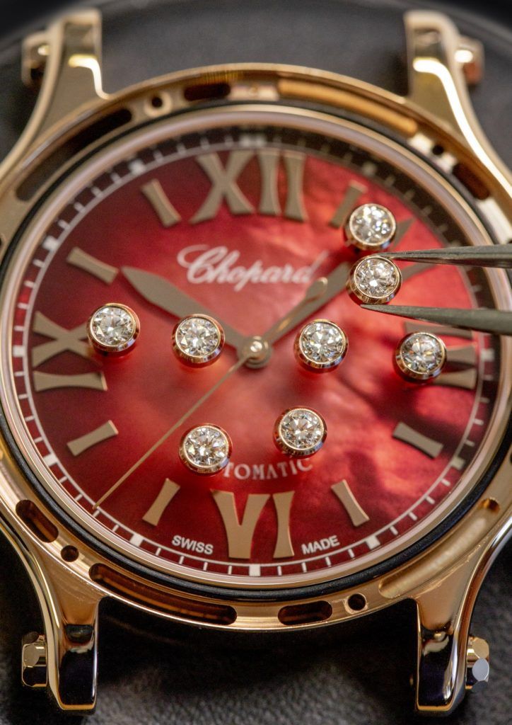 Vì sao hạt kim cương Chopard Happy Sport bị kẹt chuyển động? 2