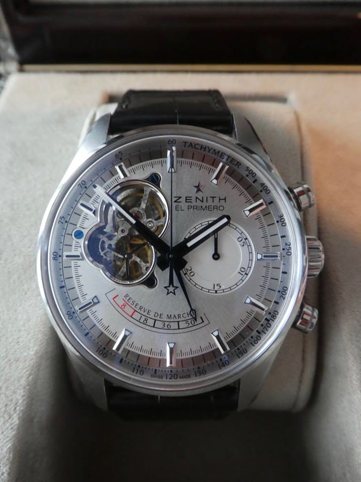 Tầm vóc thiết kế đồng hồ bấm giờ Zenith El Primero 3