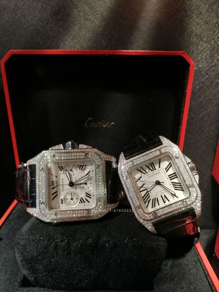 Dấu hiệu nhận biết bánh đà Cartier Santos 100 bị rơ kẹt. 3
