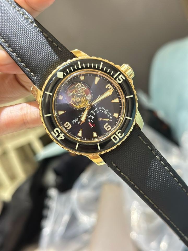 Bí mật công nghệ mạ Rhodium sáng bóng trên đồng hồ Blancpain. 1