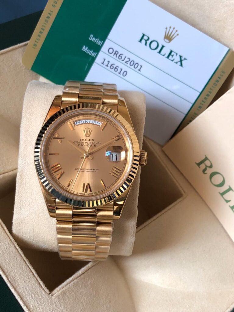 Cách phối đồ lịch lãm cùng chiếc đồng hồ Rolex vỏ vàng. 1