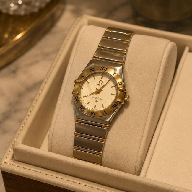 Chuyên mua đồng hồ Omega vàng khối tận nhà Thanh Xuân 2